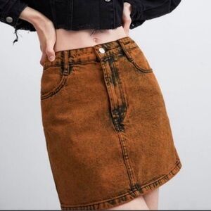 Zara Denim Skirt